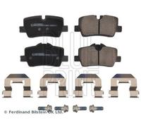 Rear Brake Pad Set Fits BMW 3 4 2 Blue Print ADBP420097 OE 34206888825