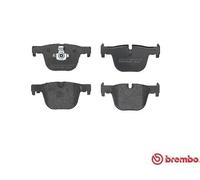 P06072 Rear Brake Pad Set 4x Pads Prepared For Wear Indicator Braking By Brembo