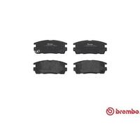 BREMBO P 10 004 Brake pad set