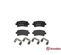 Brembo P59060 Rear Disc Brake Pad - Set of 4