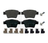 Rear Brake Pad Set Fits Citroën C4 1.4 1.6 2.0 2004-2011 Blue Print ADP154226