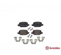 Brake pads P 23 151 BREMBO for FIAT 500 PANDA 500X PANDA VAN