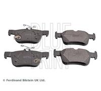 Blue Print Brake Pad Set ADF124210, with additional parts, Pack of 4