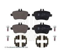 Rear Brake Pad Set Fits Infiniti Q30 1.5 1.6 2.0 2015 on Blue Print ADN142182