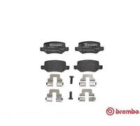 Brake pads P 50 090 BREMBO for MERCEDES-BENZ A-CLASS B-CLASS Sports Tourer