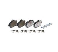 Brembo Brake Pads P 50 091X - Rear - Fits Mercedes-Benz SLK, A-Class, B-Class Sports Tourer