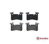 Brembo Brake Pad Set P50110 Rear 4x Pads Prepared for Wear Indicator