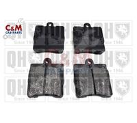 Rear Brake Pad Set Fits Mercedes-Benz Clk 1997-2010