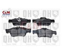 Rear Brake Pad Set Fits Mercedes-Benz E-Class 2002-2016