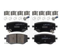 Blue Print Brake Pad Set Rear ADU174242 - Fits Mercedes-Benz X-Class - A4704230600