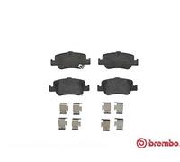Rear Brake Pad Set Fits Toyota Auris Auris Van Corolla BREMBO