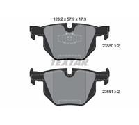 Rear Textar Brake Pad Set - 2355001