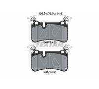 Rear Brake Pads For Disc For Mercedes-Benz CLK CLS E-Class SL SLK TEXTAR 2447301