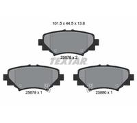 Textar 2587801 Rear Disc Brake Pad Set Fits Mazda