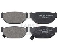 A.B.S. 36614 Brake pad set