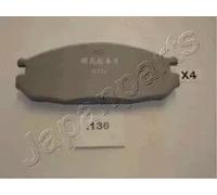 Rear Brake Pad Set JAPANPARTS PP-136AF