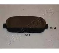 Rear Brake Pad Set JAPANPARTS PP-311AF