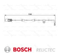 Fits BOSCH 1 987 474 942 Warning Contact, brake pad wear 1 987 474 94 ⭐UK Stock⭐