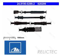 Fits ATE 24.8190-0299.2 Warning Contact, brake pad wear OE REPLACEMENT