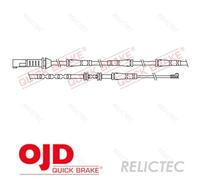 Brake pad wear sensor WS 0306 A QUICK BRAKE for BMW 5 Touring