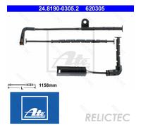 Rear Brake Pad Wear Sensor Indicator Wire Land Rover:RANGE ROVER III 3 SOE500030