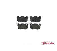 Brake Pads Rear With Anti-Squeak Plate Fits Citroën Saxo ZX Peugeot Renault