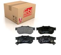 Brake Pads Set fits HONDA CIVIC 1.6 Rear 91 to 01 06022SP8000 H43022SR2040 Febi