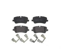 P44021 Rear Brake Pad Set 4x Pads Prepared For Wear Indicator Braking By Brembo