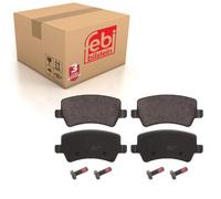 FEBI Bilstein Brake Pads Rear Axle 16625 for Land Rover Ford Volvo