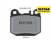 REAR BRAKE PADS SET 2315702 TEXTAR I