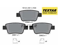 REAR BRAKE PADS SET 2362002 TEXTAR I