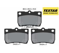 REAR BRAKE PADS SET 2432301 TEXTAR I