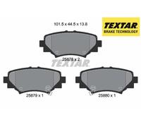 REAR BRAKE PADS SET 2587801 TEXTAR I