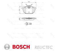 Rear Brake Pads Set Alfa Romeo Fiat Lancia:DEDRA,MAREA,SPIDER,GTV,145,146