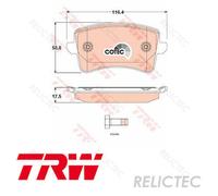 Rear Brake Pads Set Audi:A5,A4,Q5,A4L 8K0698451E 8K0698451C 8K0698451D