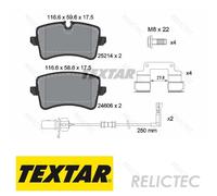 Rear Brake Pads Set Audi:A8 4H0698451K