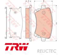 Rear Brake Pads Set Audi:A8,A6 4E0698451 4F0698451K