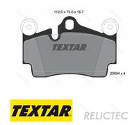Rear Brake Pads Set Audi VW Porsche:Q7,TOUAREG,CAYENNE 7L5698451B 7L0698451B