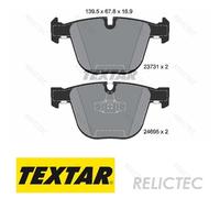 Rear Brake Pads Set BMW Alpina:F01 F02 F03 F04,F07,F01 F02,7,5,B7 34216775342
