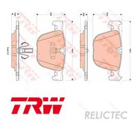 Rear Brake Pads Set BMW:F01 F02 F03 F04,F07,7,5 34216775342 34216790966 6790966