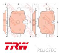 Rear Brake Pads Set BMW:F11,F10,G11 G12,F12,F13,F06,G30,5,6,7 6798196 6867175