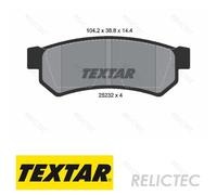 Rear Brake Pads Set Chevrolet Buick Daewoo:LACETTI,NUBIRA,OPTRA,EXCELLE,GENTRA
