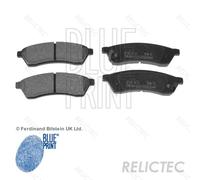 Rear Brake Pads Set Chevrolet:EPICA 96475028 96475028