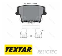 Rear Brake Pads Set for Chrysler Dodge Lancia:300C,CHARGER,CHALLENGER,THEMA