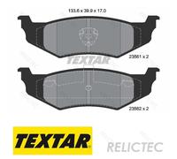Rear Brake Pads Set for Chrysler Dodge Plymouth:PT CRUISER,NEON,STRATUS,SEBRING