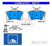 Fits ATE 13.0460-2775.2 Brake Pad Set, disc brake UK Stock