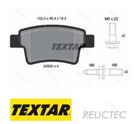 Rear Brake Pads Set for Citroen Peugeot:408,C4 Picasso I 1,C4 Grand I 1,C4