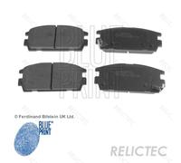 Rear Brake Pads Set for Hyundai:TERRACAN 58302H1A10 58302H1A00