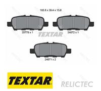 Rear Brake Pads Set for Infiniti Nissan Suzuki Mitsubishi:Q70,Q60,Q50,G,EX,JUKE