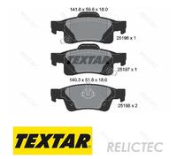 Rear Brake Pads Set for Jeep Dodge:GRAND CHEROKEE IV 4,DURANGO 68052386AA